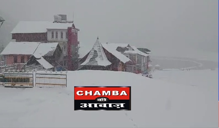 Khajjiar snowfall 