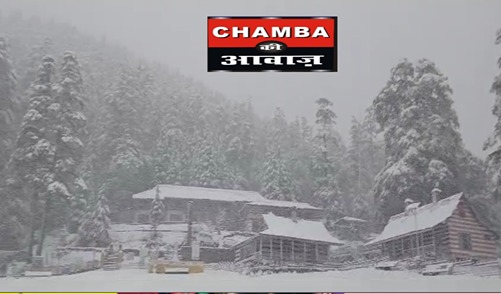 Khajjiar snowfall