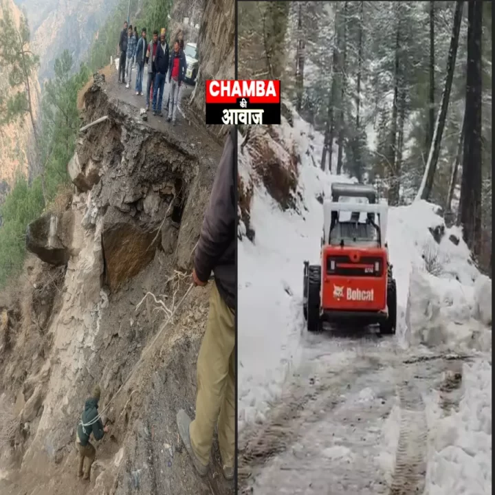 heavy snowfall in chamba