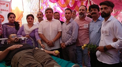 Anjuman Islamia Chamba blood donation camp