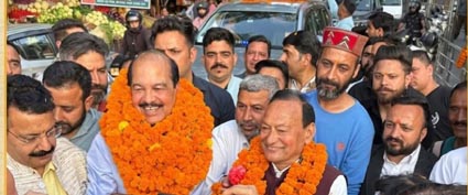 harsh mahajan chamba visit